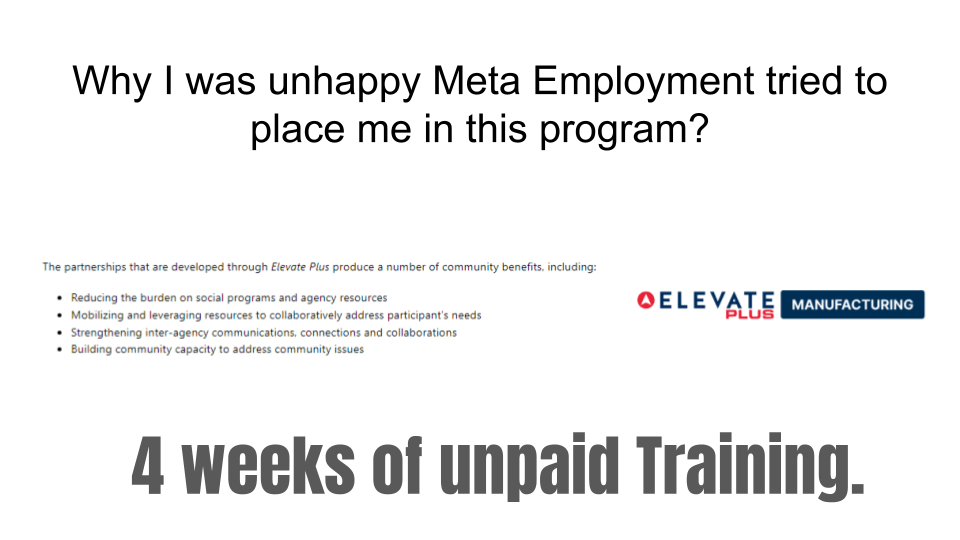 Negative Press on Elevate Plus and Conservative Social Programs. Belleville&nbsp;Ontario.