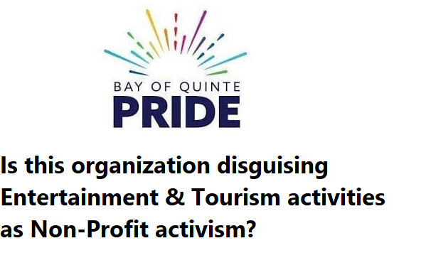 Ashton Deroy announces over Tik Tok the Bay of Quinte Pride Oppositional research is being wrapped&nbsp;up.