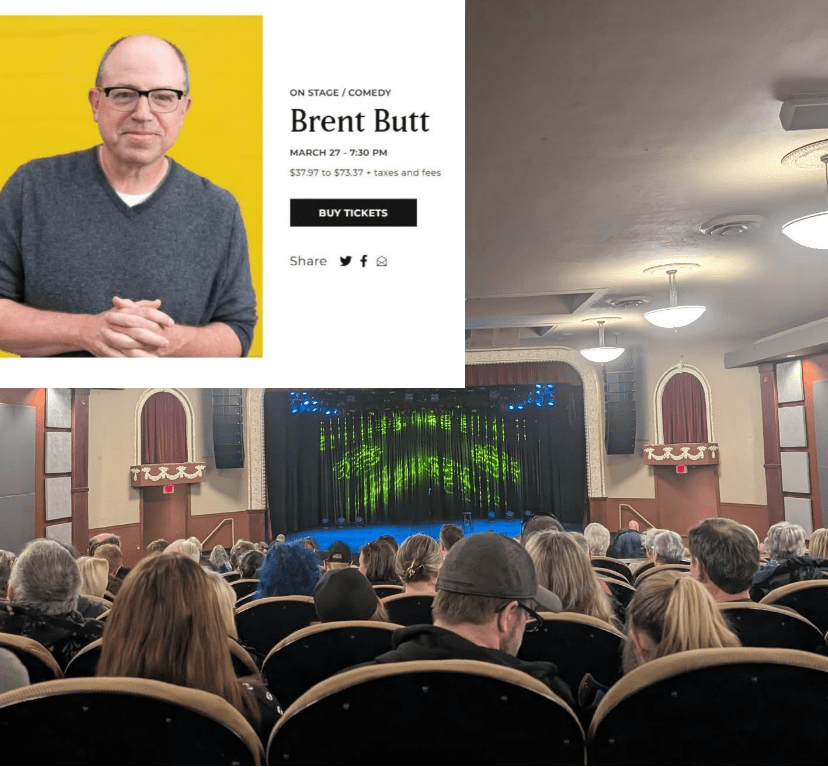 I attended the Brent Butt Stand up Comedy Show in Belleville Ontario at Empire&nbsp;Theatre.