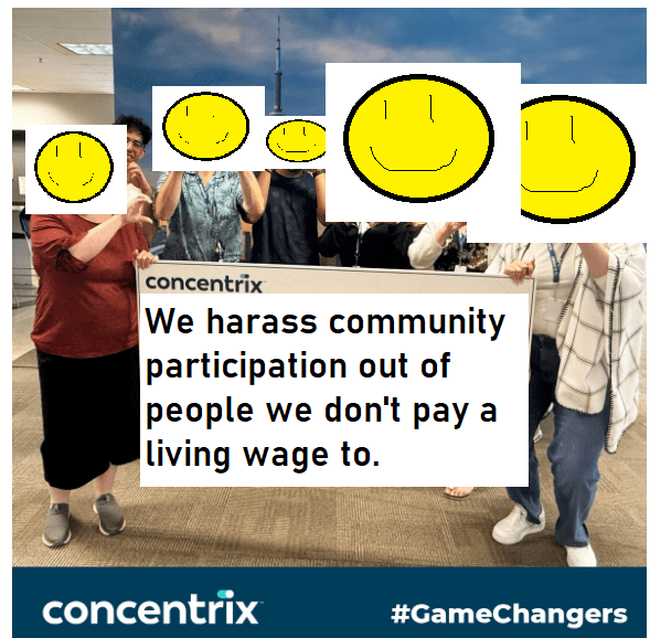 For all the heart attacks & Strokes we cause? Here is $6,300.  Making fun of Concentrix’s game&nbsp;changer.