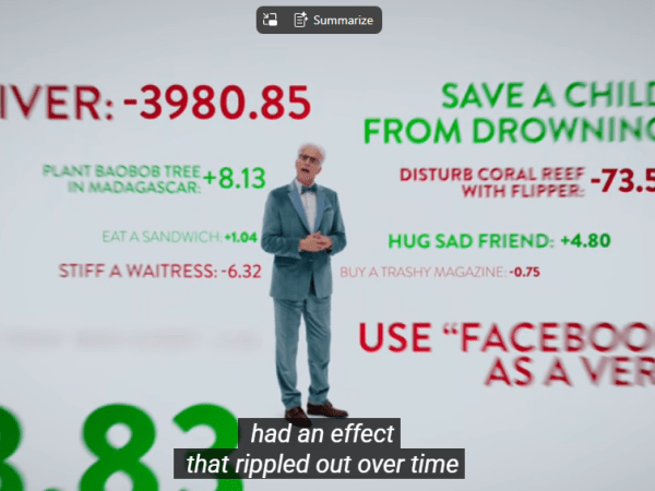 The Good Place. As a Book report. A Brain Injury&nbsp;exercise.