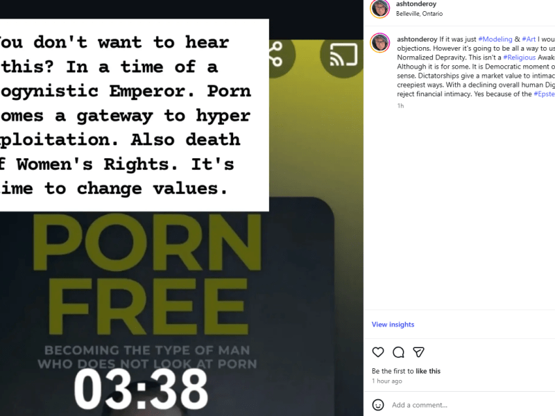 I own Porn Free Not out of faith but out of fear. Porn in Dictatorships become an avenue of intensified&nbsp;exploitation.