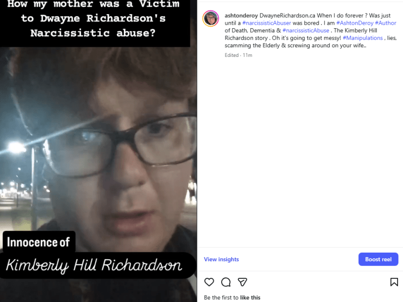 Margret Richardson should thank me. I am giving him the whooping she&nbsp;won’t.